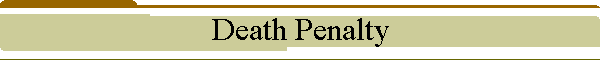 Death Penalty